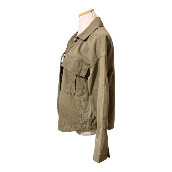 SO Army Green Chore Jacket/Shacket - Picture 7 of 9